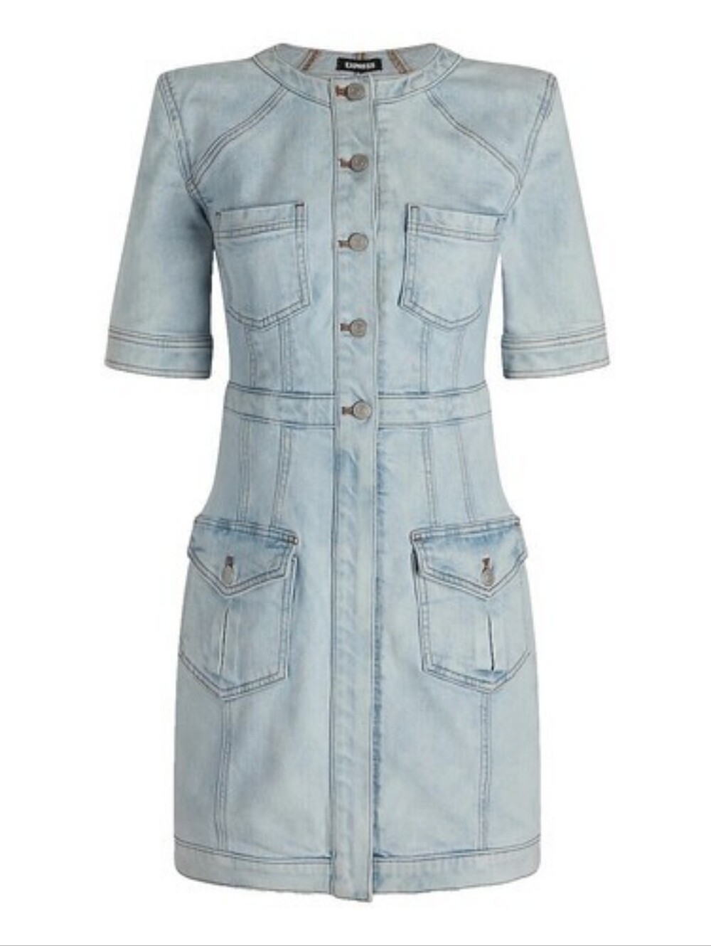 Express Denim Shirt Dress Sz S MSRP 128 NWOT